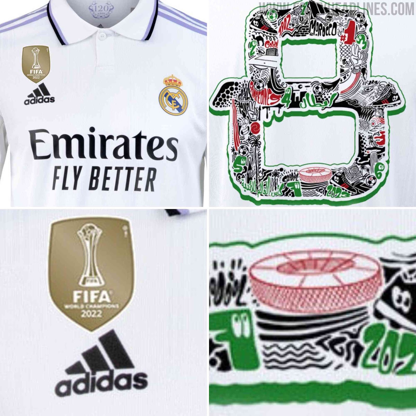 SpecialEdition Real Madrid Club World Cup Kit Released Footy Headlines